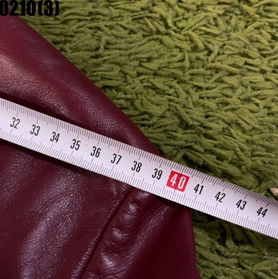 미치코 런던 가죽 코트 상품이미지9