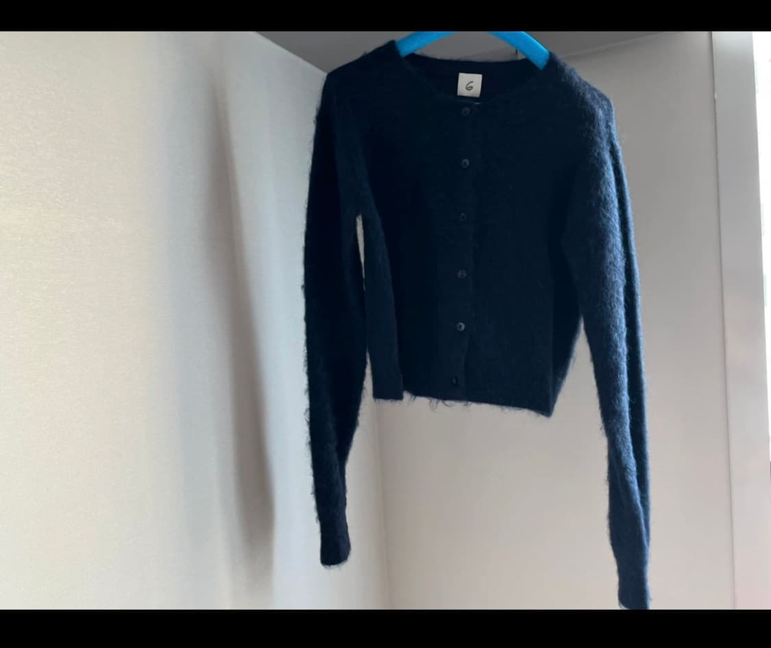 Roku6 mohait cadigan 로쿠 모헤어가디건 새상품 상품이미지4