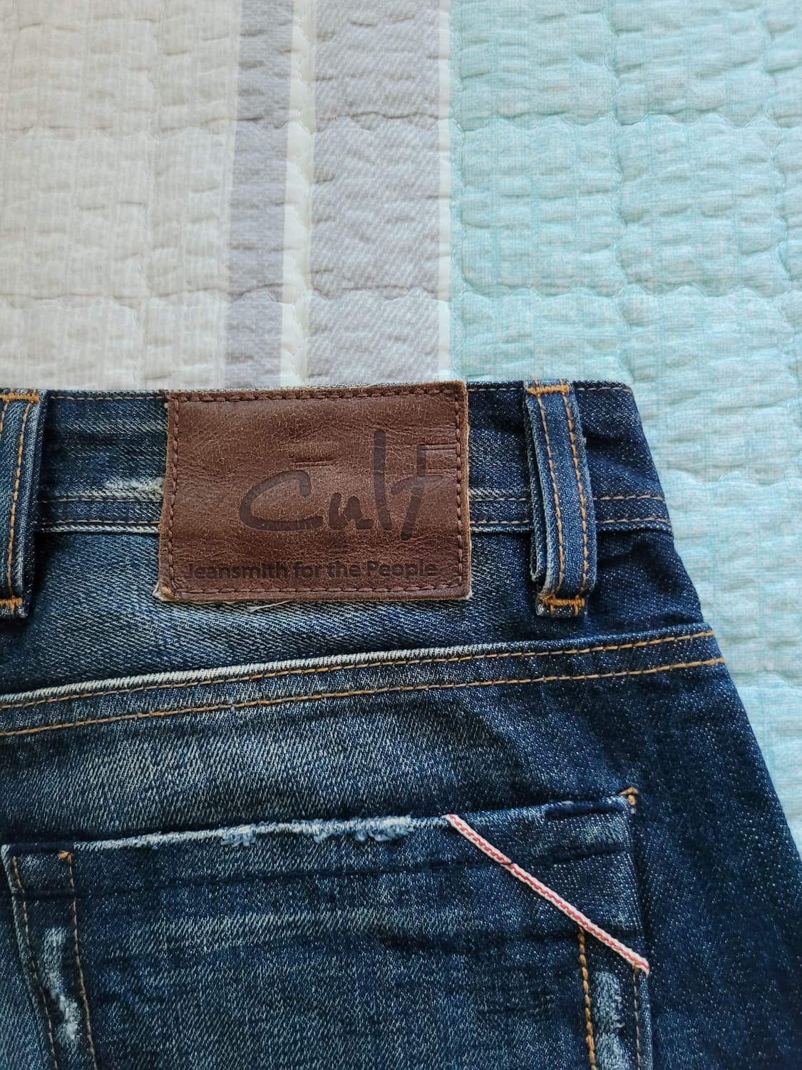 컬트 오브 인디비듀얼리티 COI 재패니즈 셀비지 릴렉스드 데님 29-30 상품이미지10