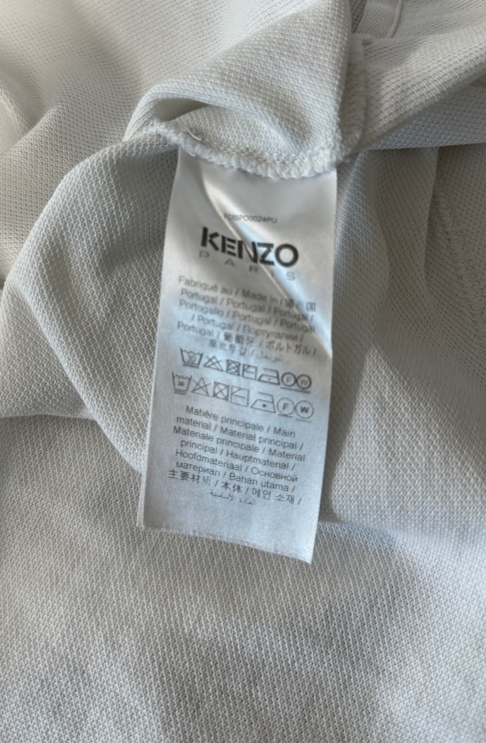 KENZO 겐조 보케 플라워 반팔 피케 카라티 3XL 상품이미지6