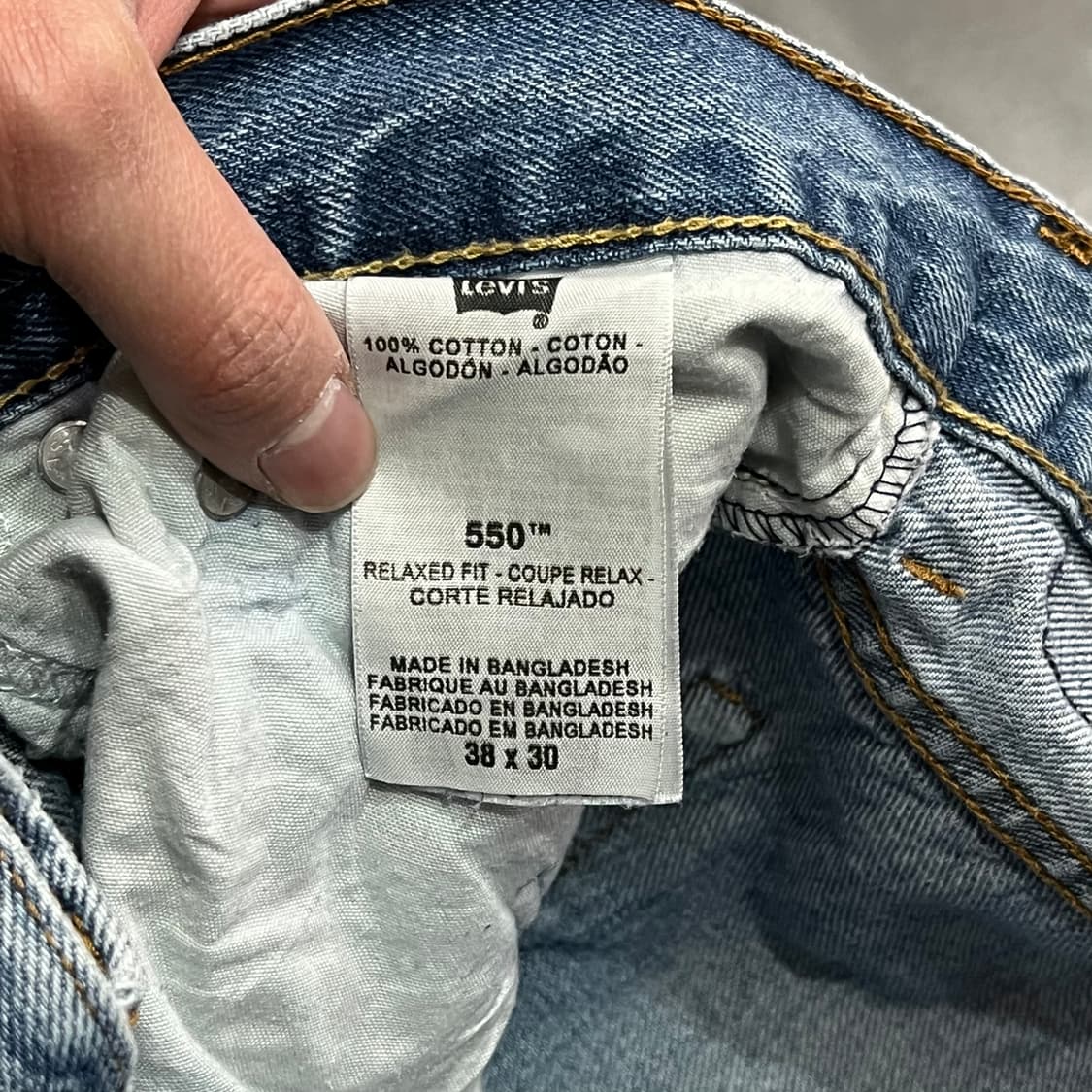  리바이스 550 데님팬츠 y15488 상품이미지7