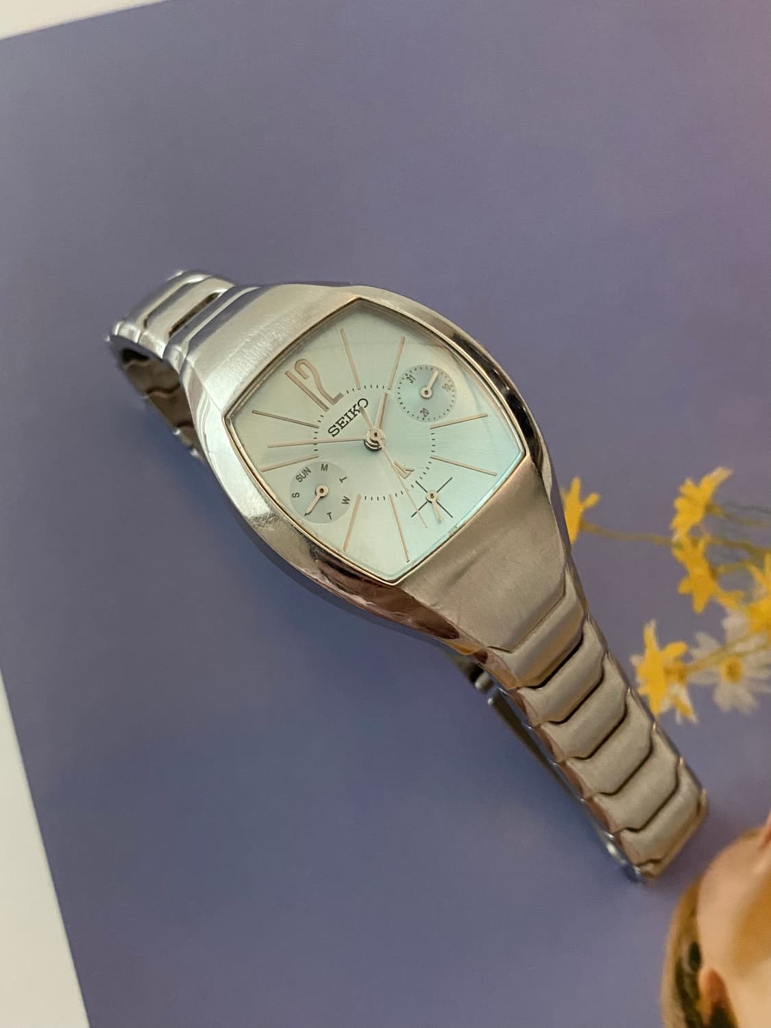 Seiko 세이코 lukia 루키아 쉘 실버 사파이어 상품이미지2