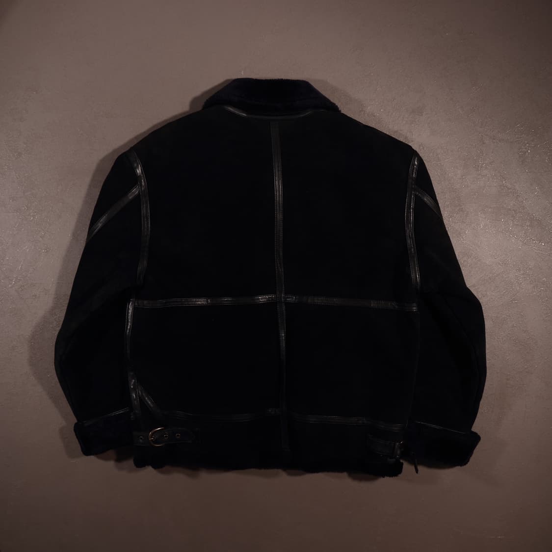 빈티지 블랙 무스탕 자켓 상품이미지7