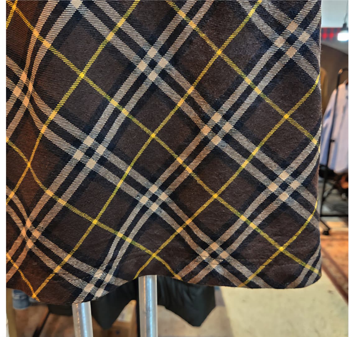 24-25) BURBERRYS 버버리 브라운 체크 빈티지 스커트 상품이미지6