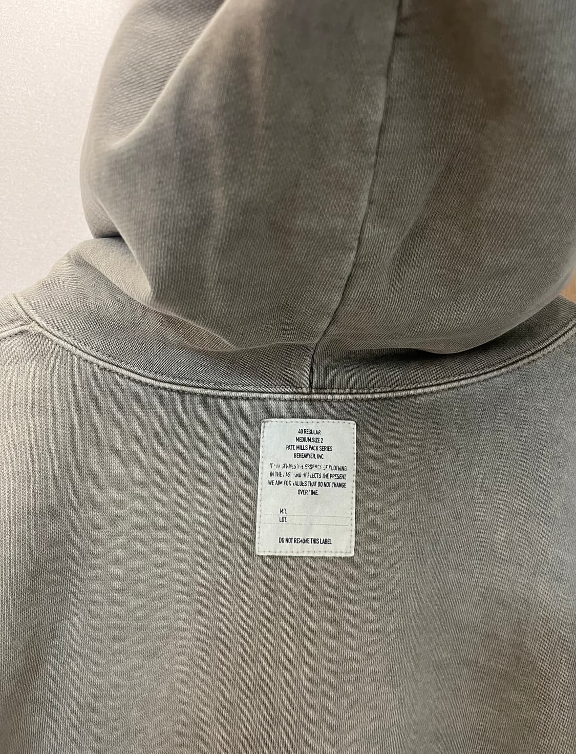 비헤비어 후드티 상품이미지5