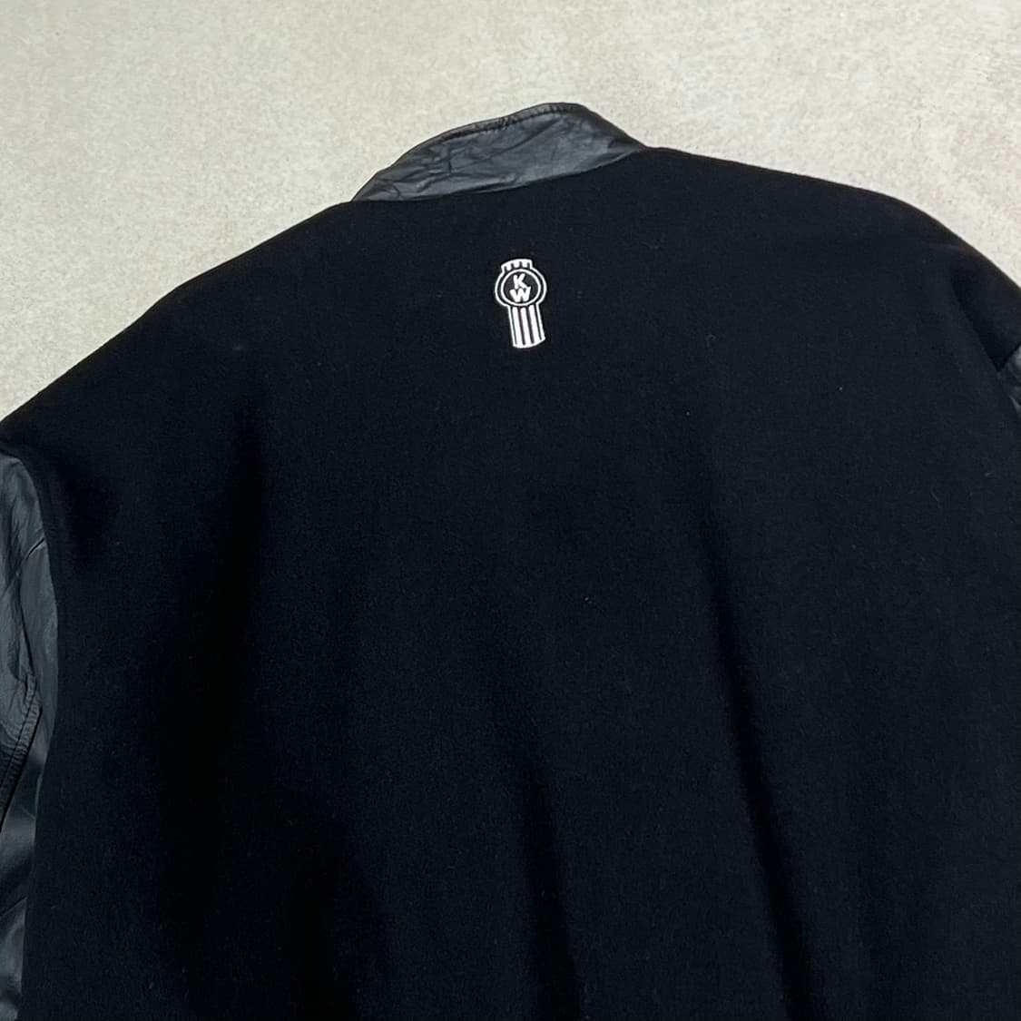 미드웨스트 레더소매 바시티자켓 s10240 상품이미지5