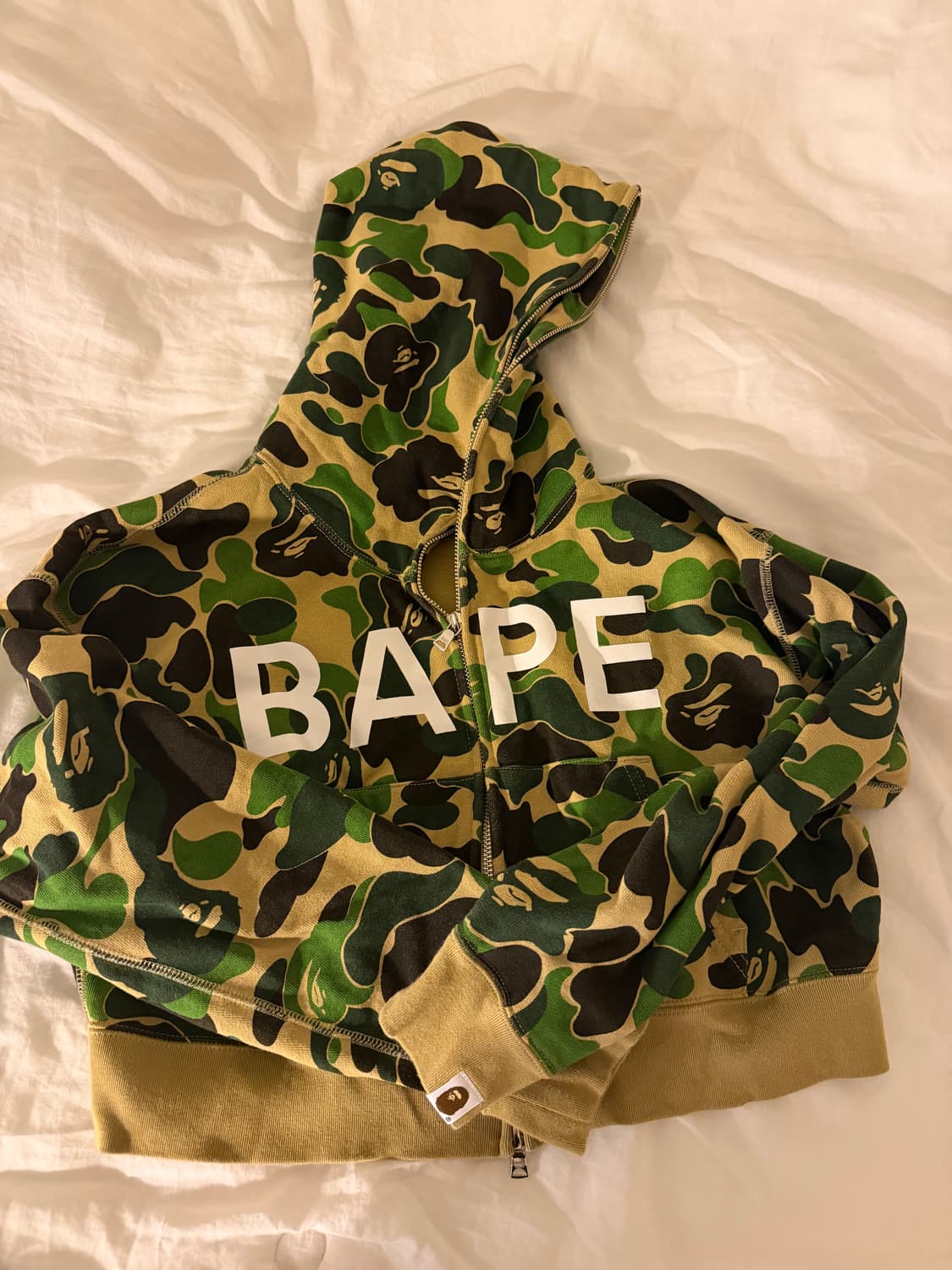 베이프 크롭 후드집업  상품이미지1