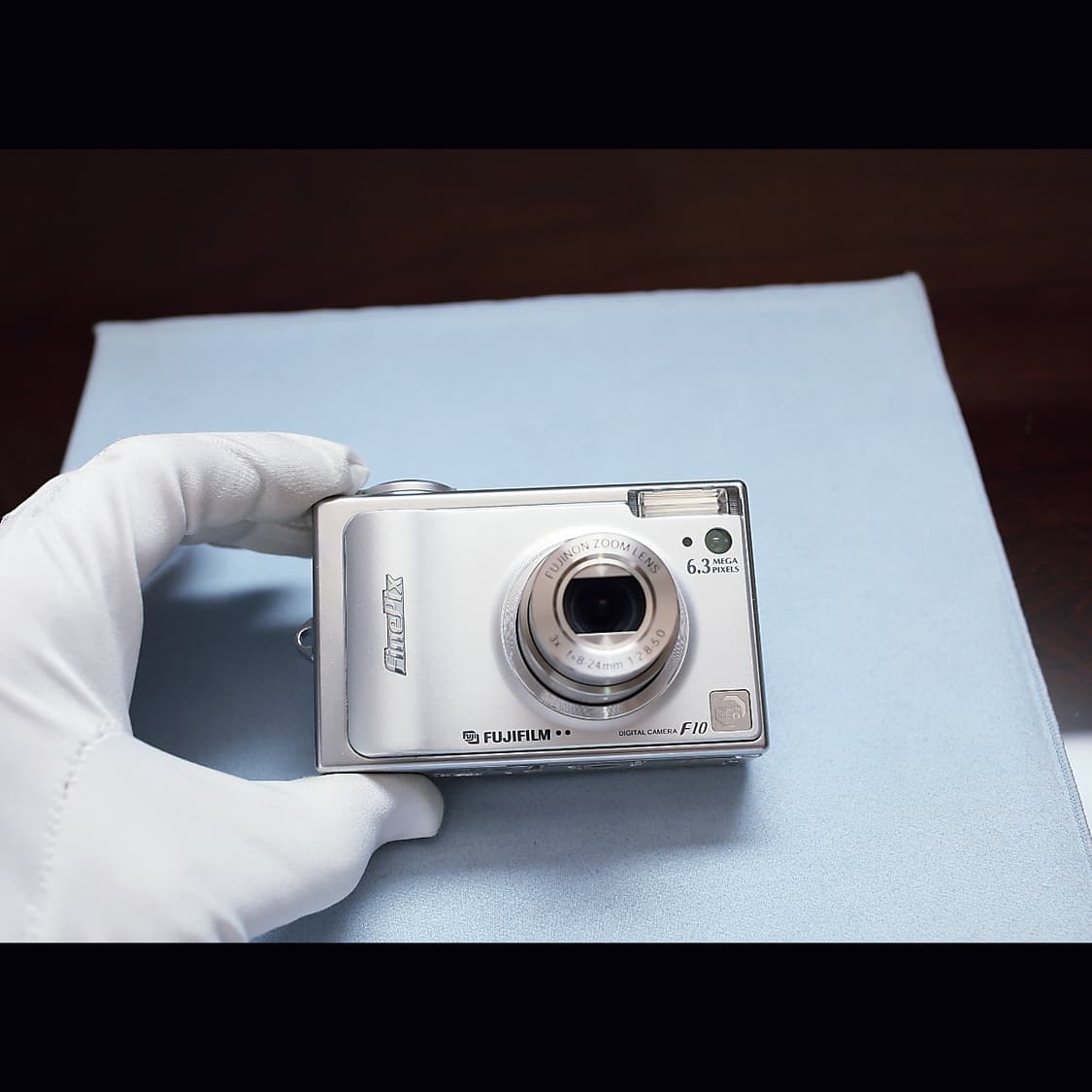 레어<A+급><한글> 파인픽스 f10 실버 빈티지 디카 상품이미지1