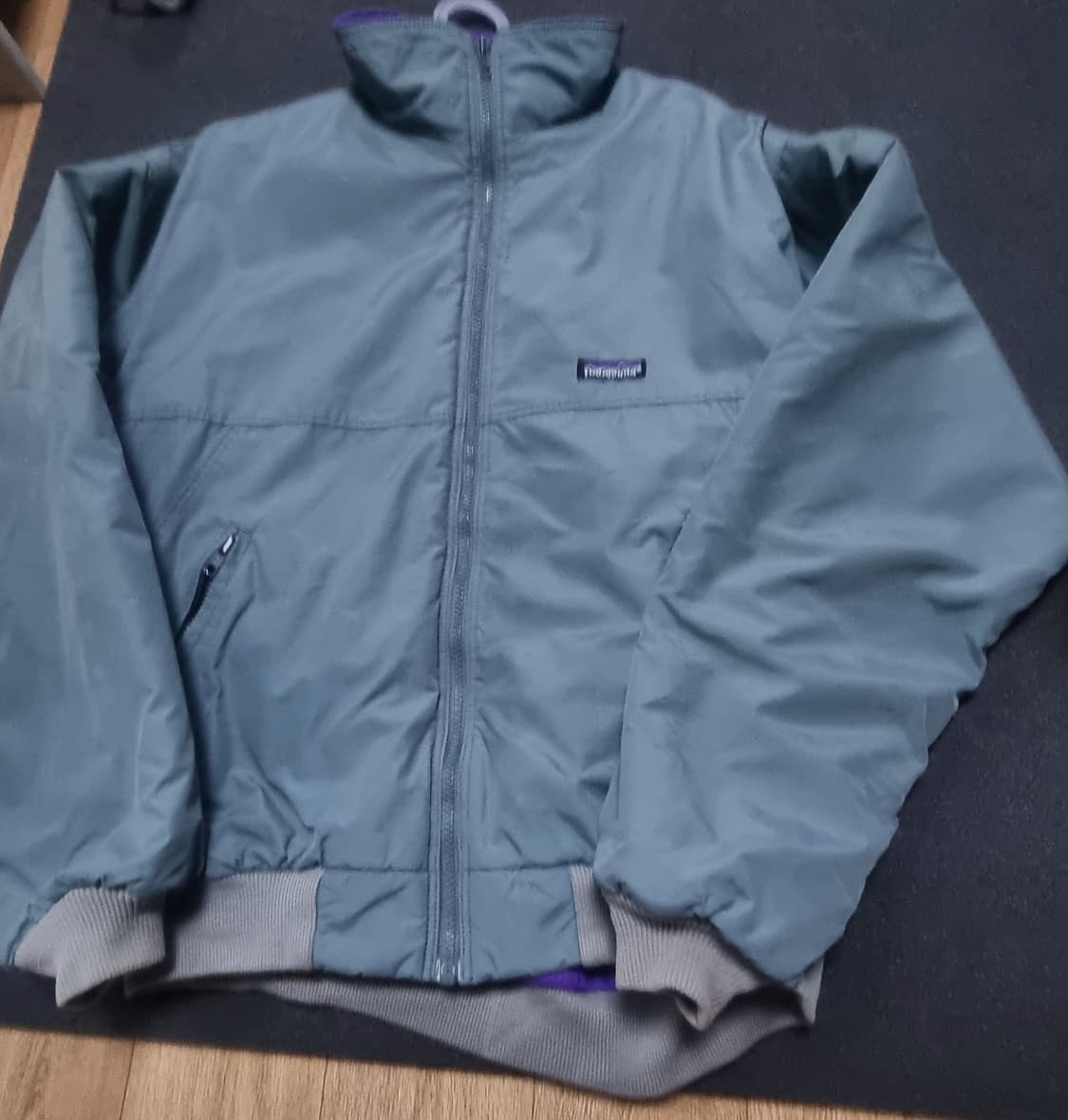 파타고니아 쉘 신칠라 봄버 세이지그린 퍼플  L 상품이미지2