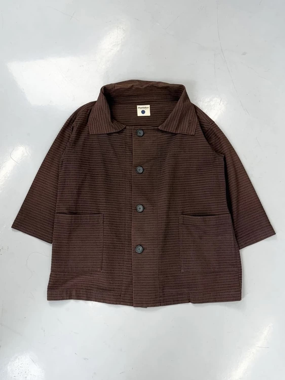 90's Plantation Textured Cotton Jacket 상품이미지3