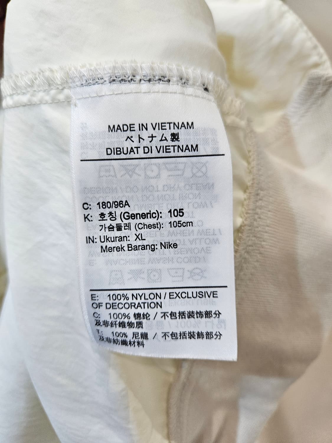 나이키 스포츠웨어 우븐 언라인드 아노락 라이트본 상품이미지7