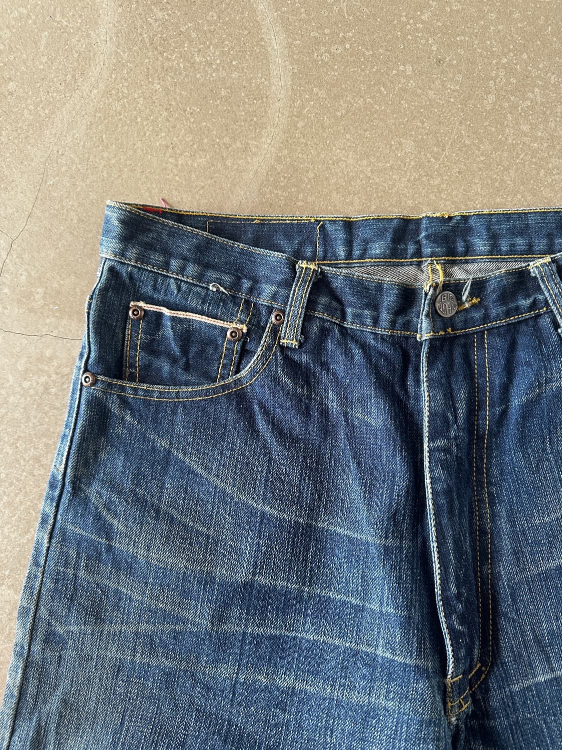 BIG JOHN Selvedge Denim Pants W36 셀비지 상품이미지6