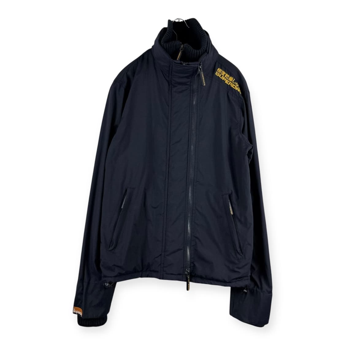 (S) 슈퍼드라이 빈티지 3-ZIP 윈드 자켓 네이비 상품이미지1