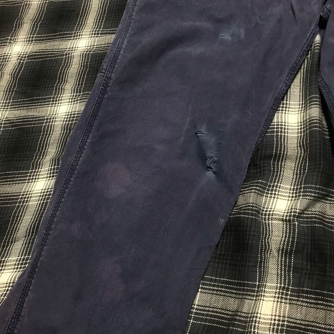 90s 칼하트 프렌치 워크 와이드 릴렉스드 캔버스 워크팬츠 상품이미지2