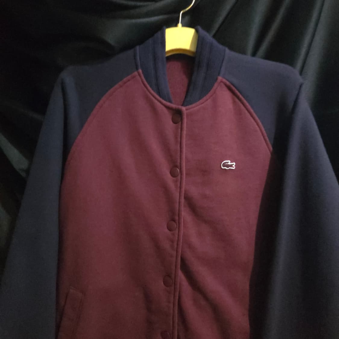 라코스테 여성 배색 바시티 자켓 상품이미지3