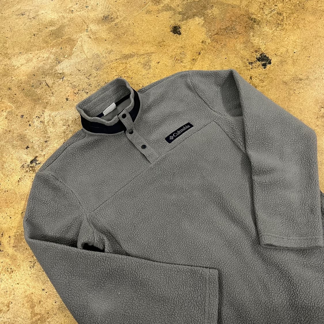 [정품/XL] 컬럼비아 플리스 풀오버 회색 b18 상품이미지1