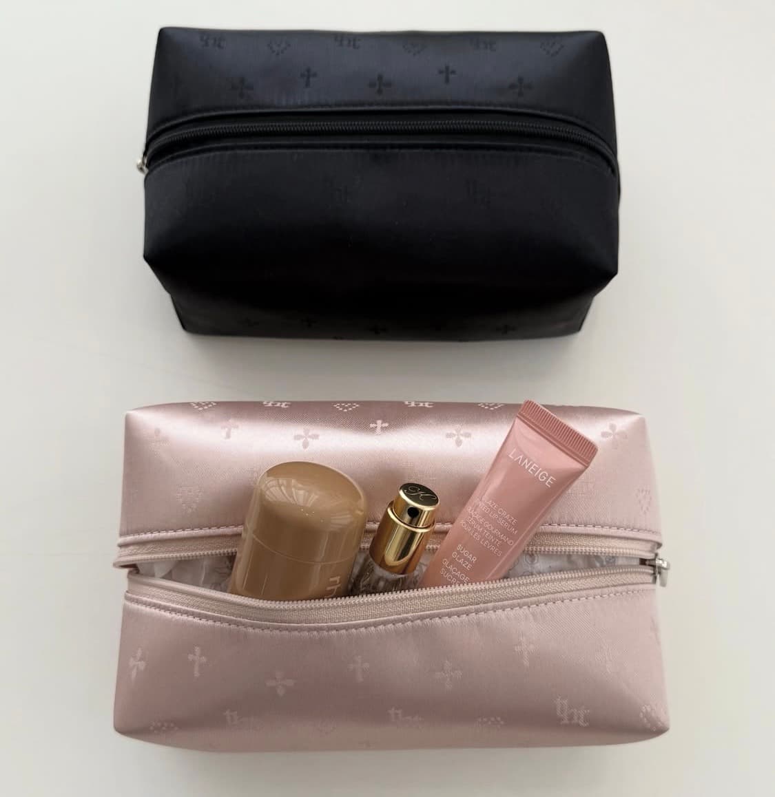 쓰리타임즈 파우치 핑크 상품이미지4