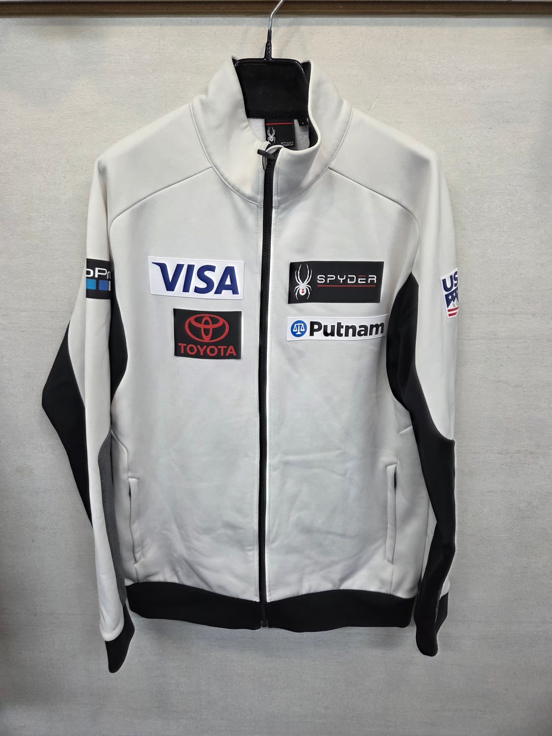 스파이더 스키팀 레플리카 us 기모 집업자켓 L 상품이미지1