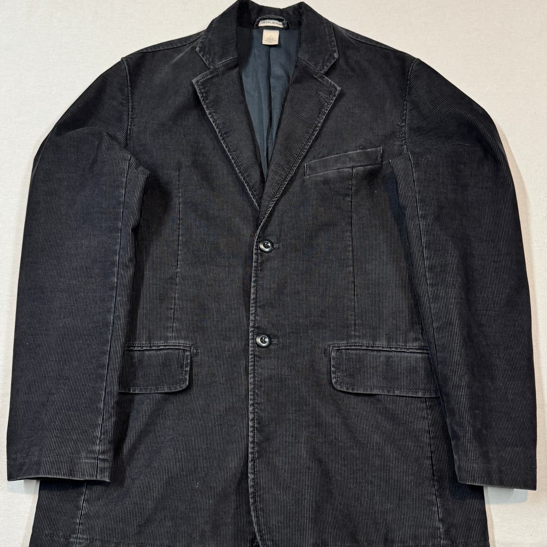 M) DKNY JEANS 블랙 코듀로이 자켓 상품이미지2