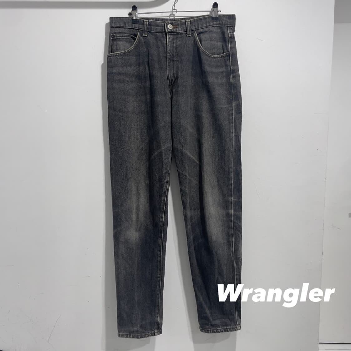 랭글러 흑청 데님팬츠 상품이미지1