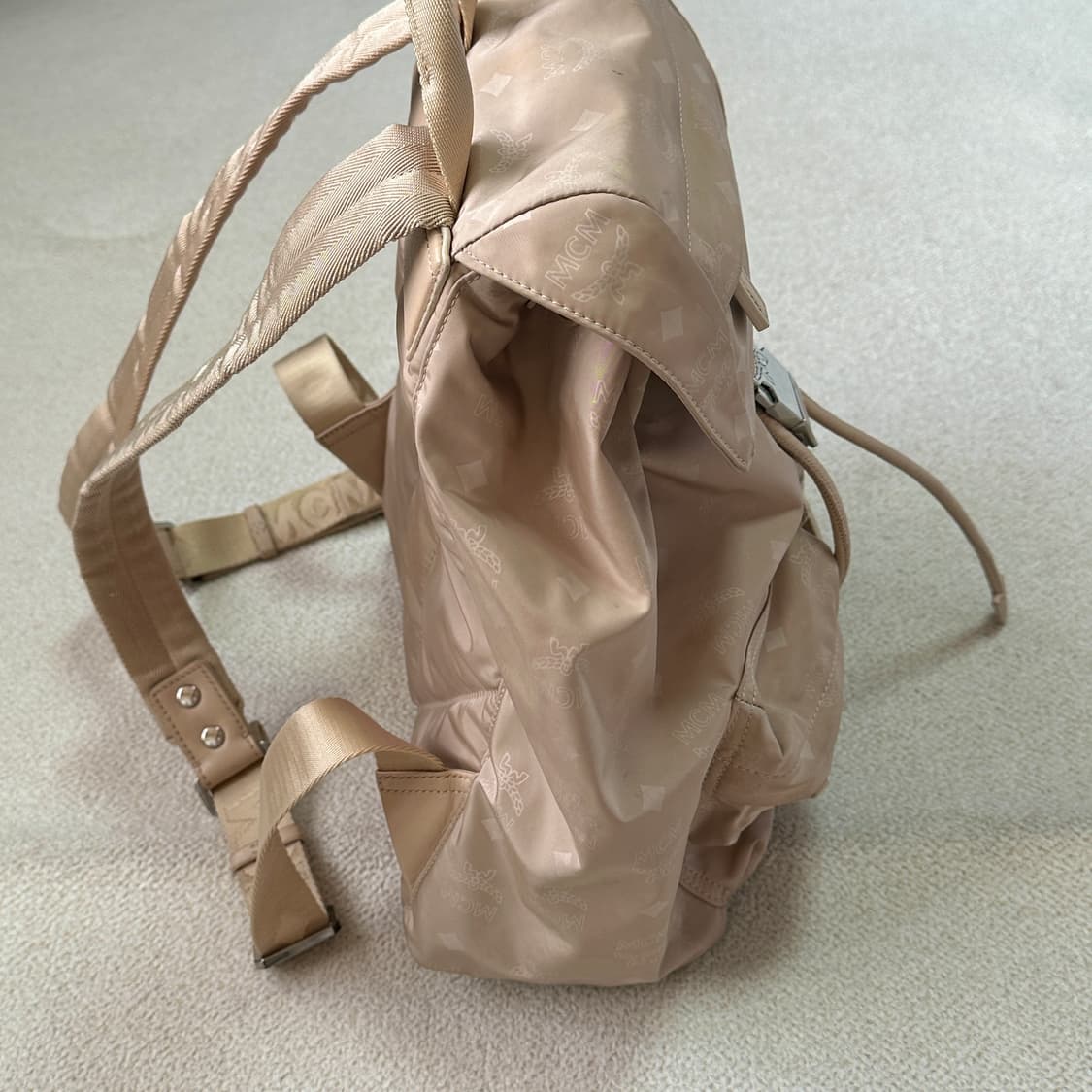 MCM 디어터 모노그램 나일론 포켓 백팩 상품이미지3