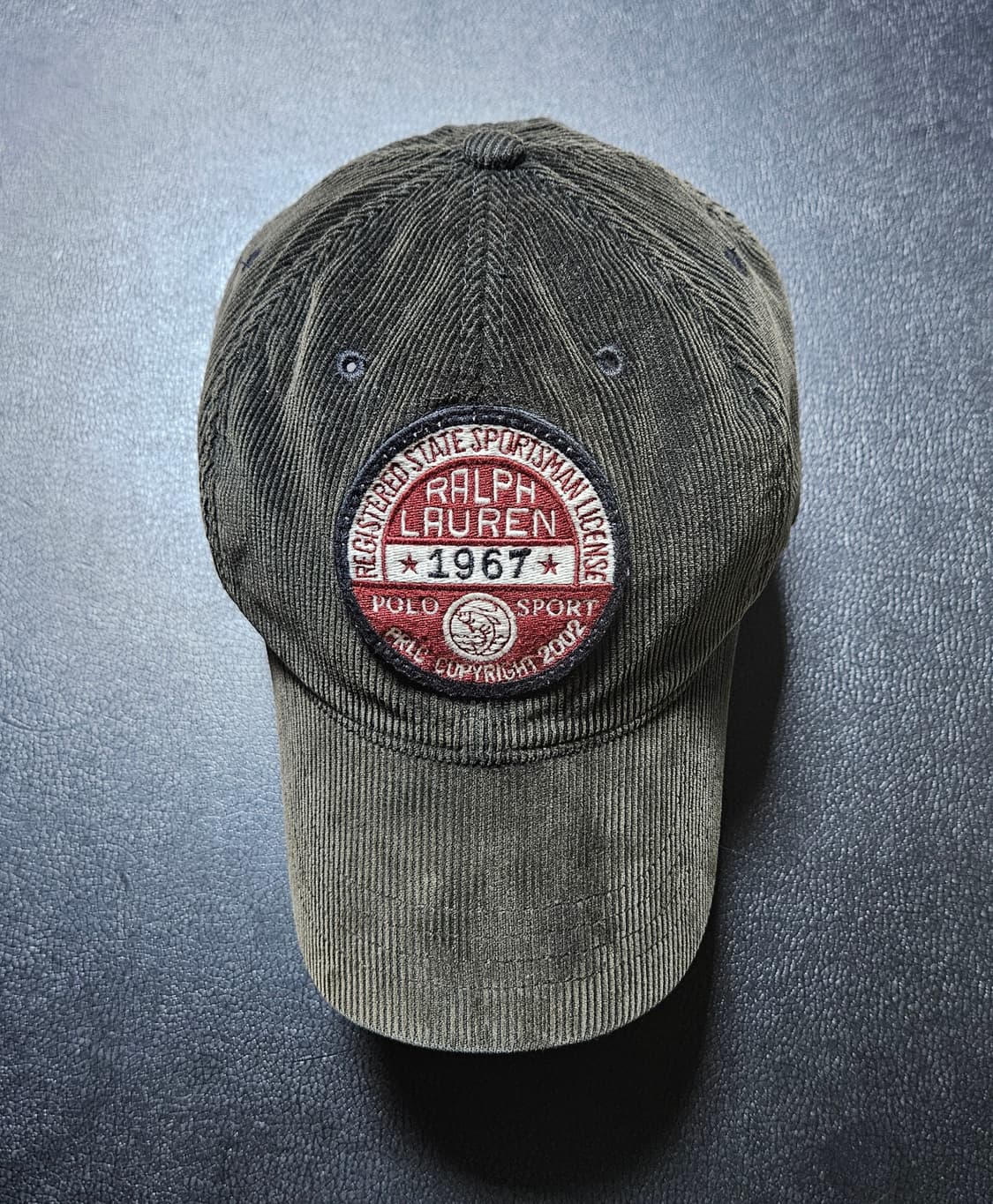 폴로 스포츠맨 코듀로이 볼캡 상품이미지1