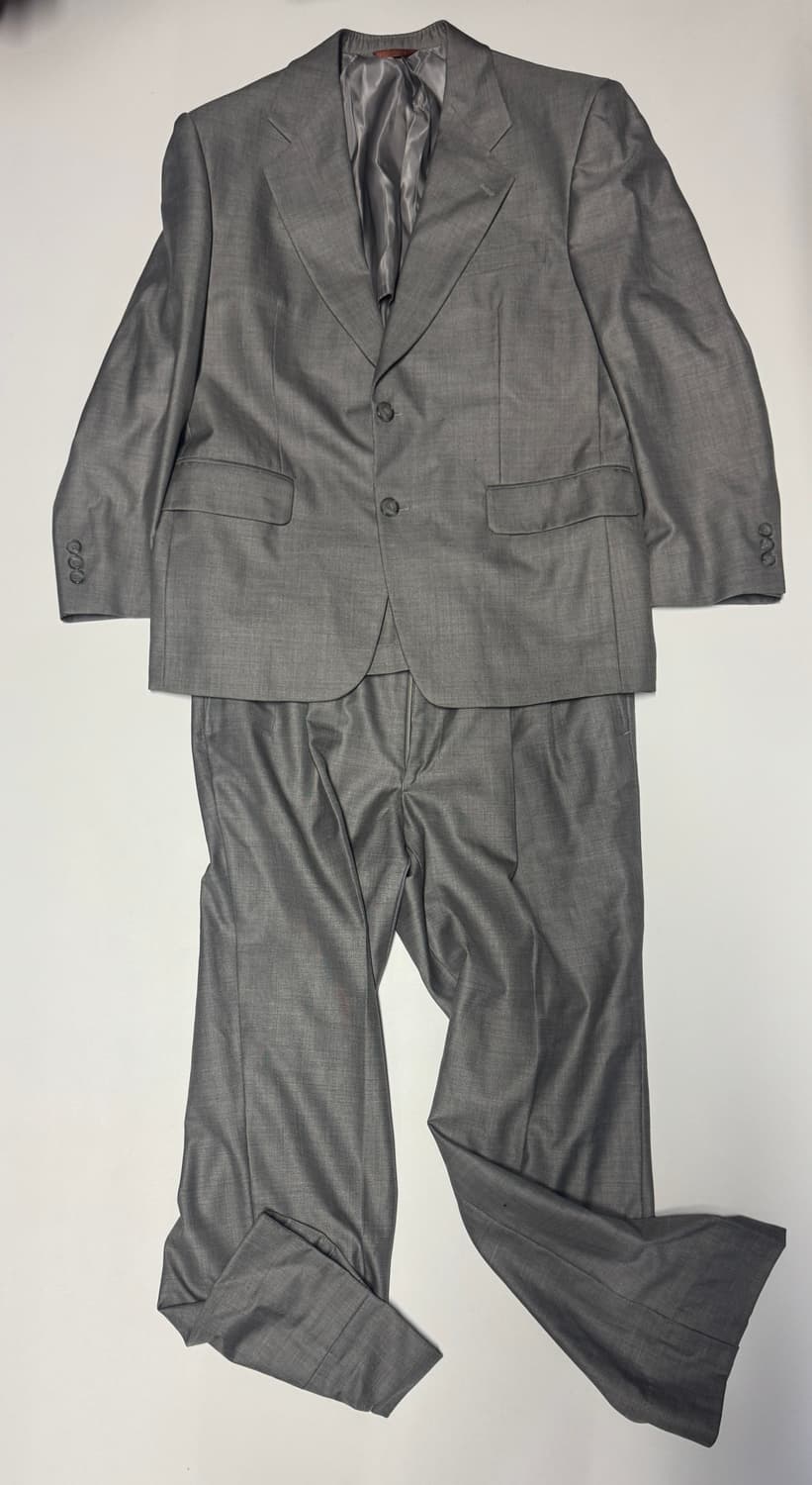 캠브리지멤버스 실크 울 정장 세트 M ~ L 그레이 상품이미지1
