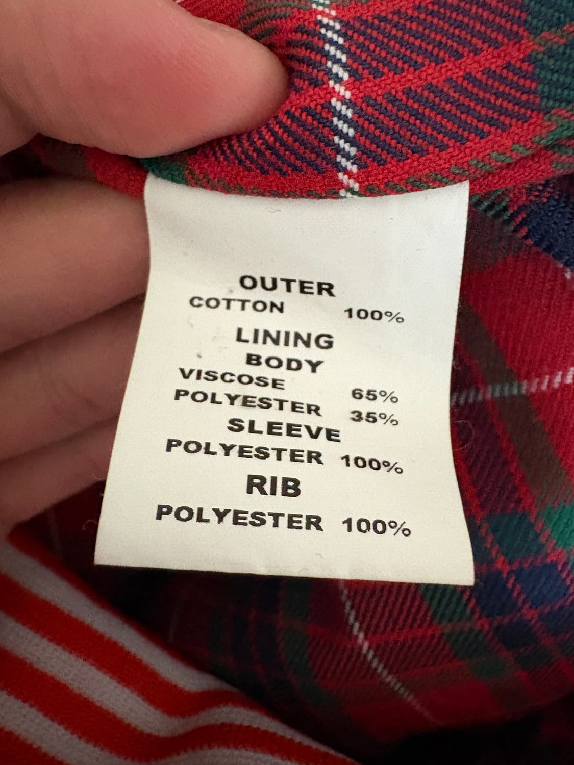 baracuta X stussy g9 자켓 상품이미지8