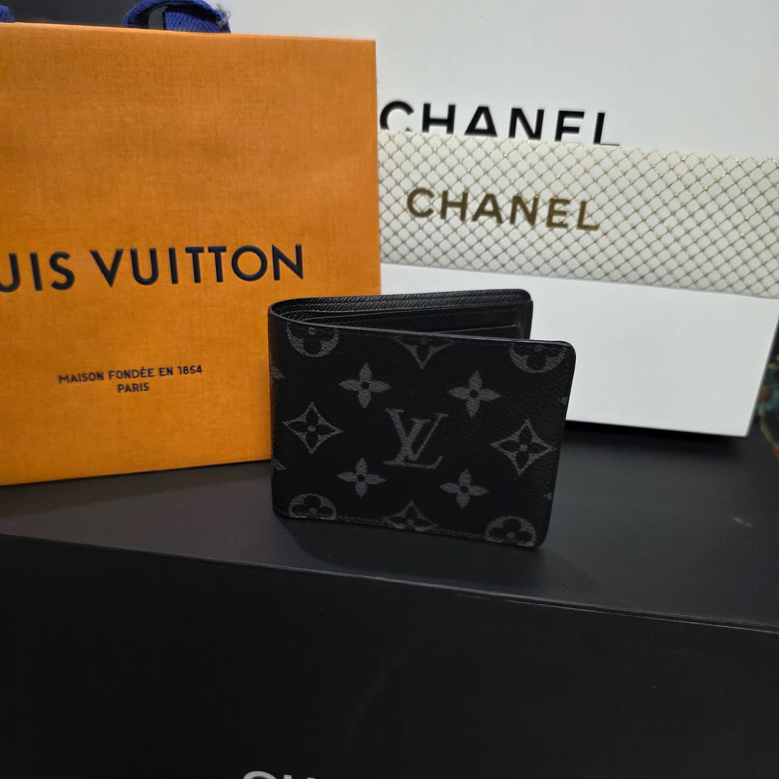 {클로젯}[Os][종이백 구성]루이비통 이클립스 반지갑 상품이미지1