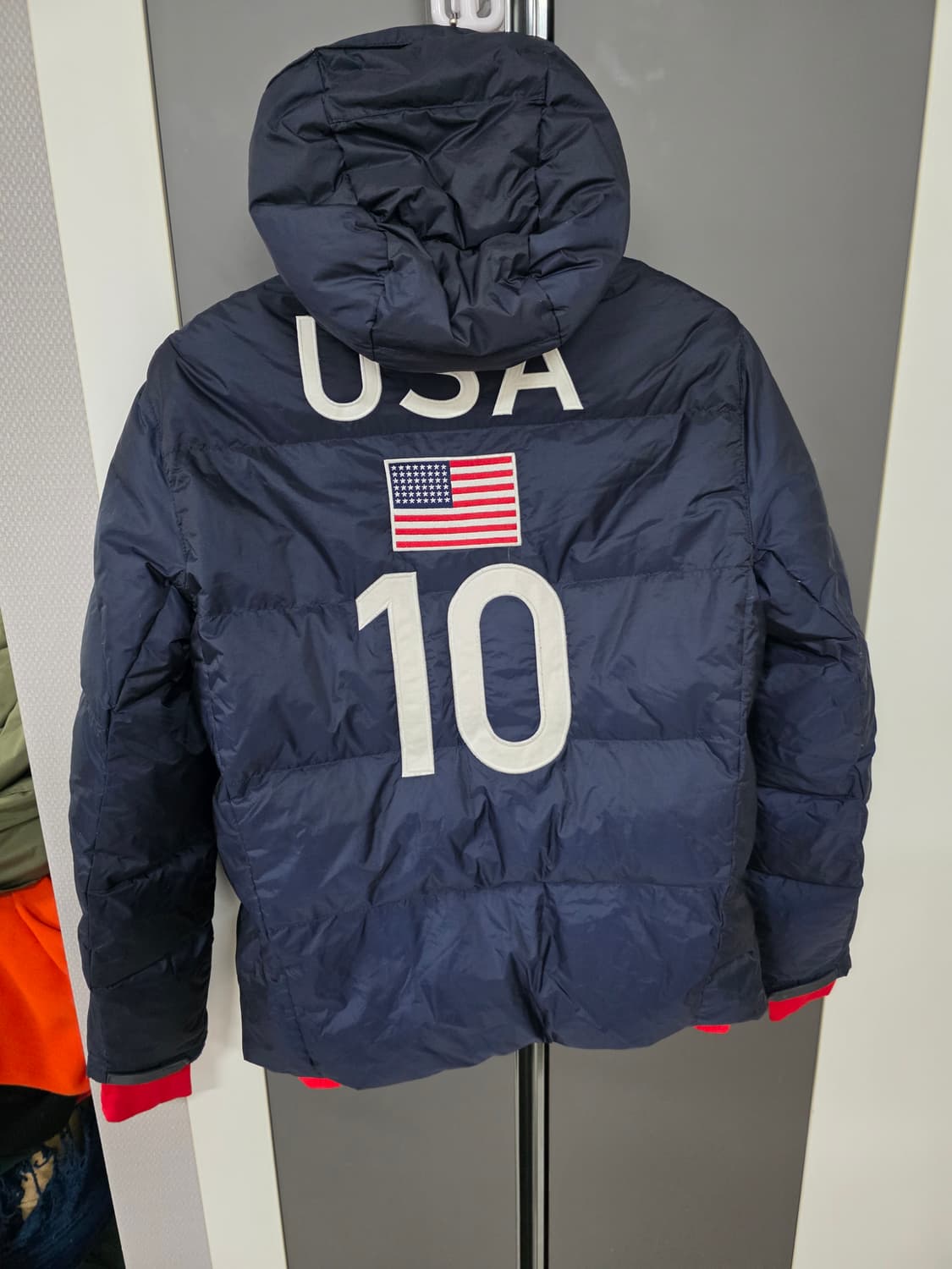 폴로 USA 다운패딩  네이비 95사이즈 상품이미지2