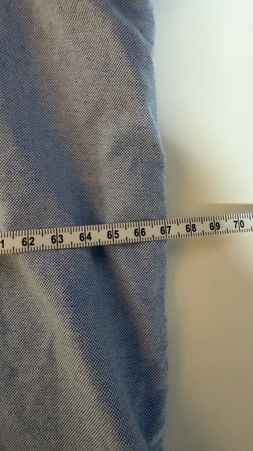 폴로 랄프로렌 옥스포드 셔츠 블루 빅사이즈 상품이미지2