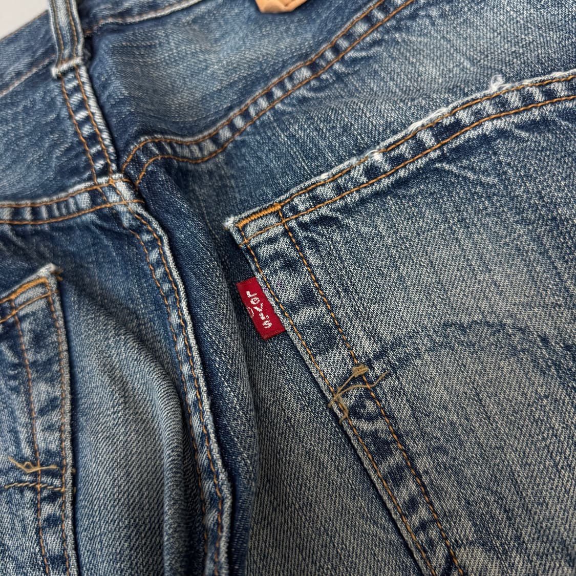 리바이스 501 워싱 데님팬츠 상품이미지8