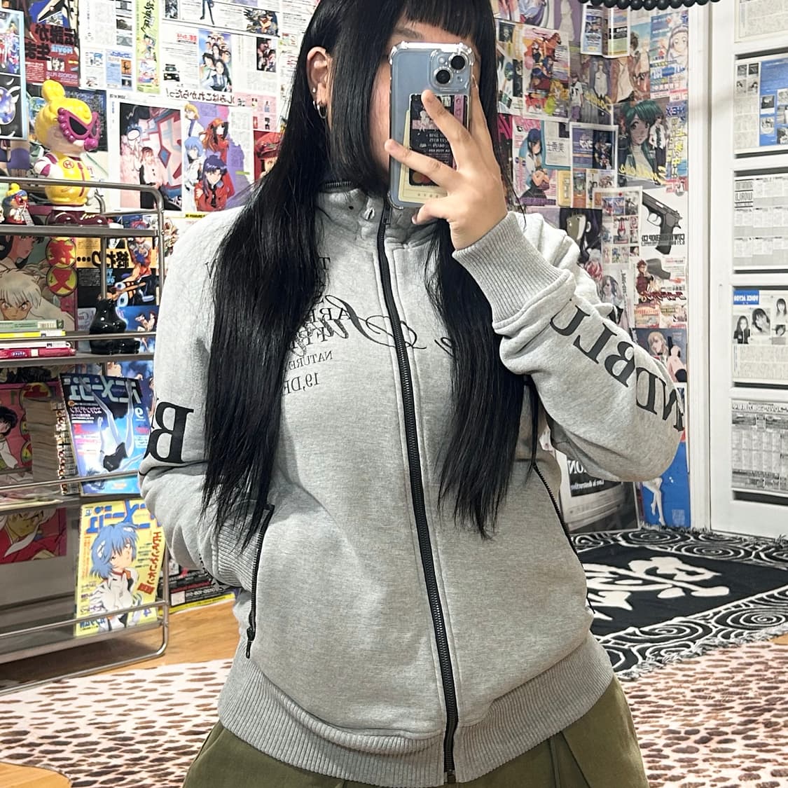 JPN 비치사운드 펑크 레터링 후드집업 상품이미지3