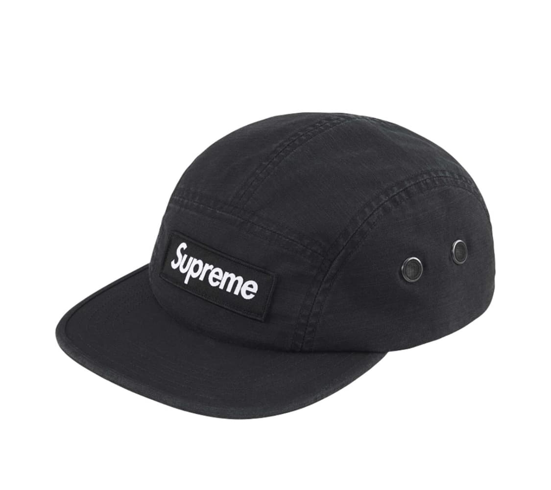 Supreme Military Camp Cap Black (25SS) 상품이미지1