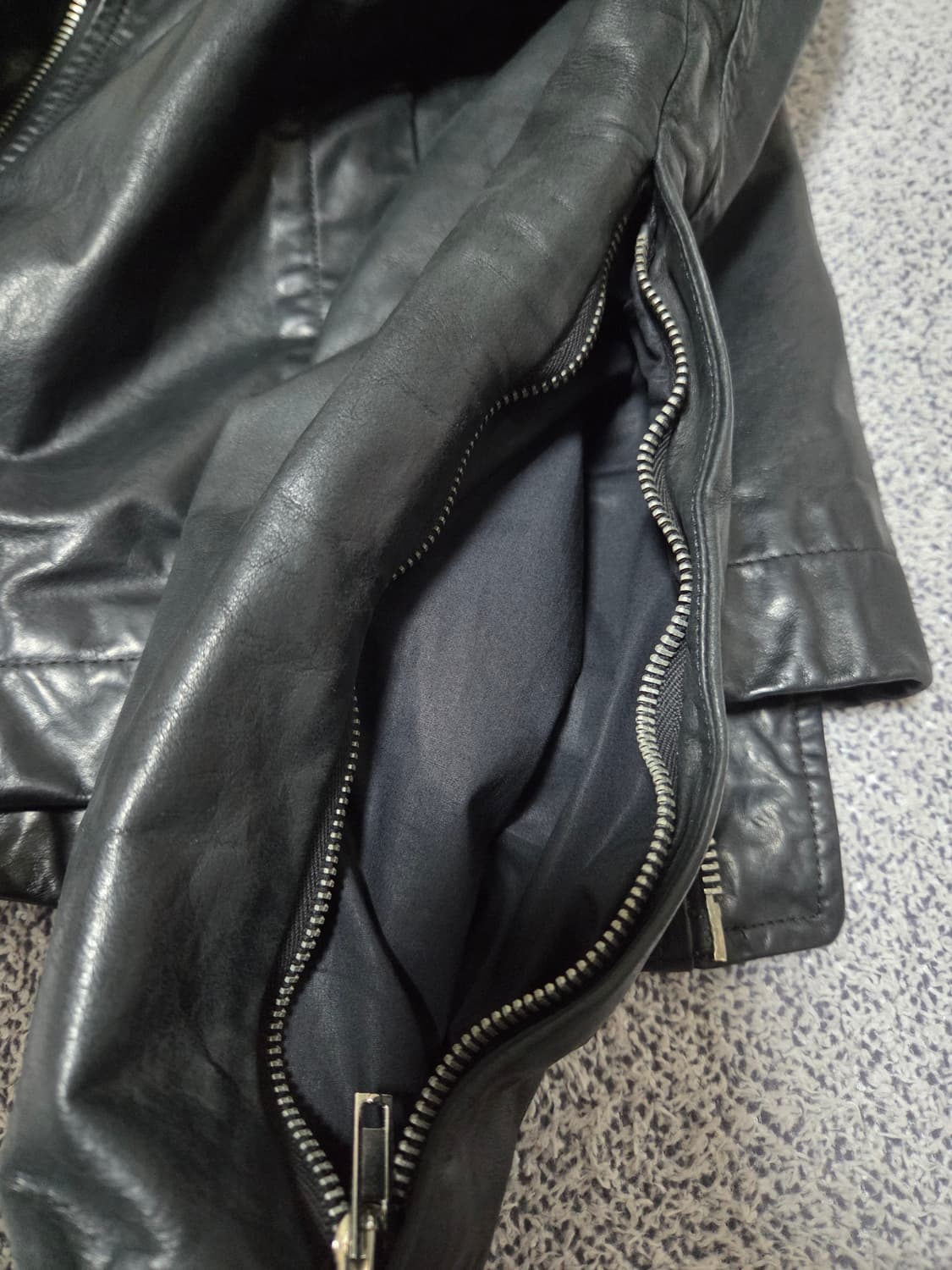 릭오웬스 바우하우스 몰리노 레더 48사이즈 상품이미지5