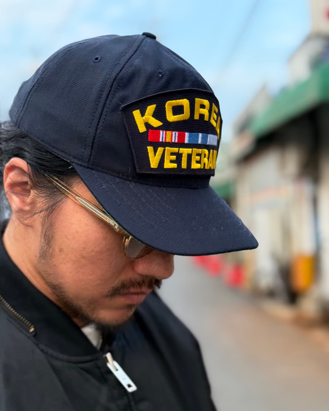 80-90‘s 이글 크레스트 한국전 참전용사 패치 트러커캡 OS 상품이미지10