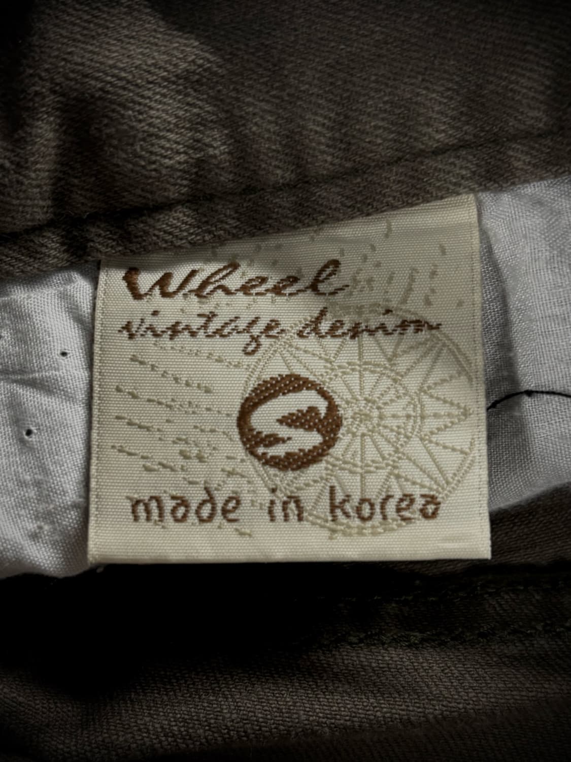 카키 멀티 포켓 데미지 데님 숏팬츠  상품이미지10