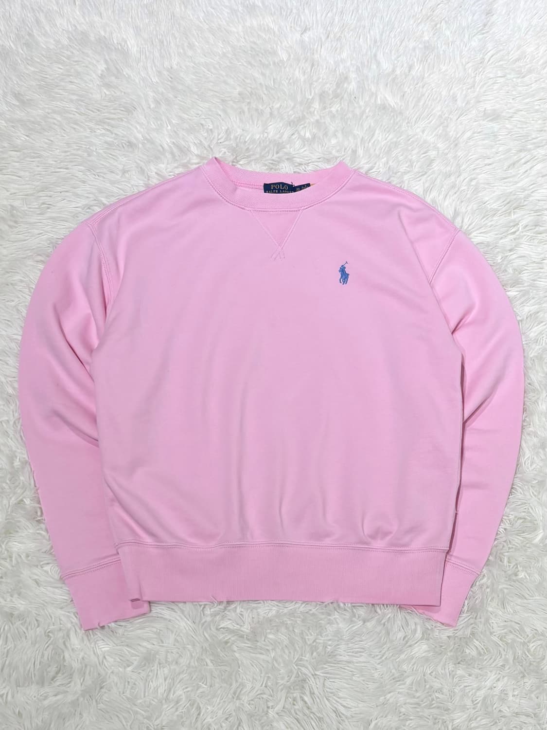 폴로랄프로렌 베이비핑크 포니 맨투맨 상품이미지3