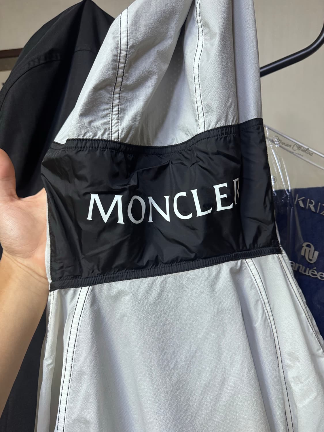 몽클레어 후드자켓 (화이트) 상품이미지5