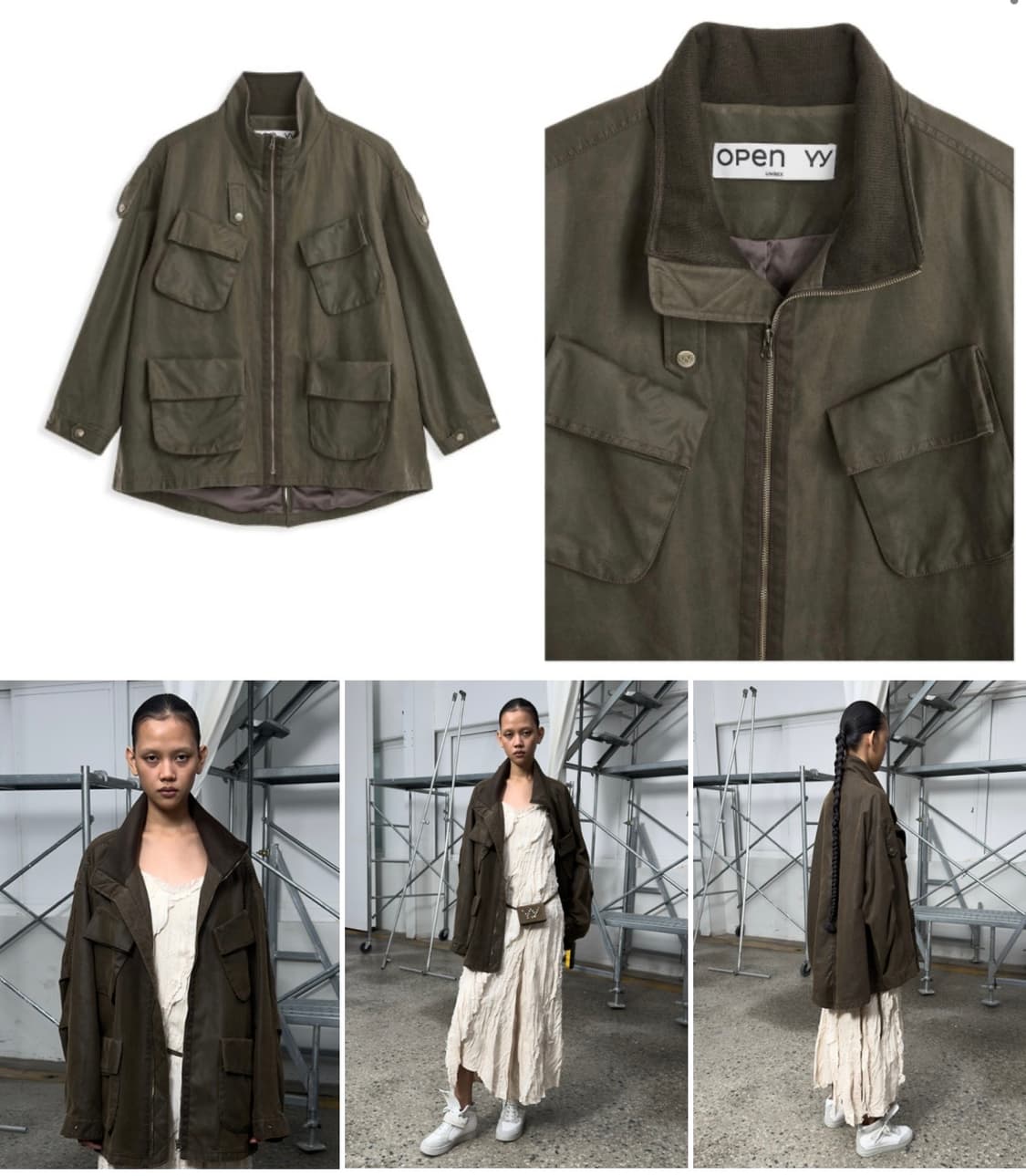 ((구해요)))openyy cargo pocket field jacket 상품이미지1
