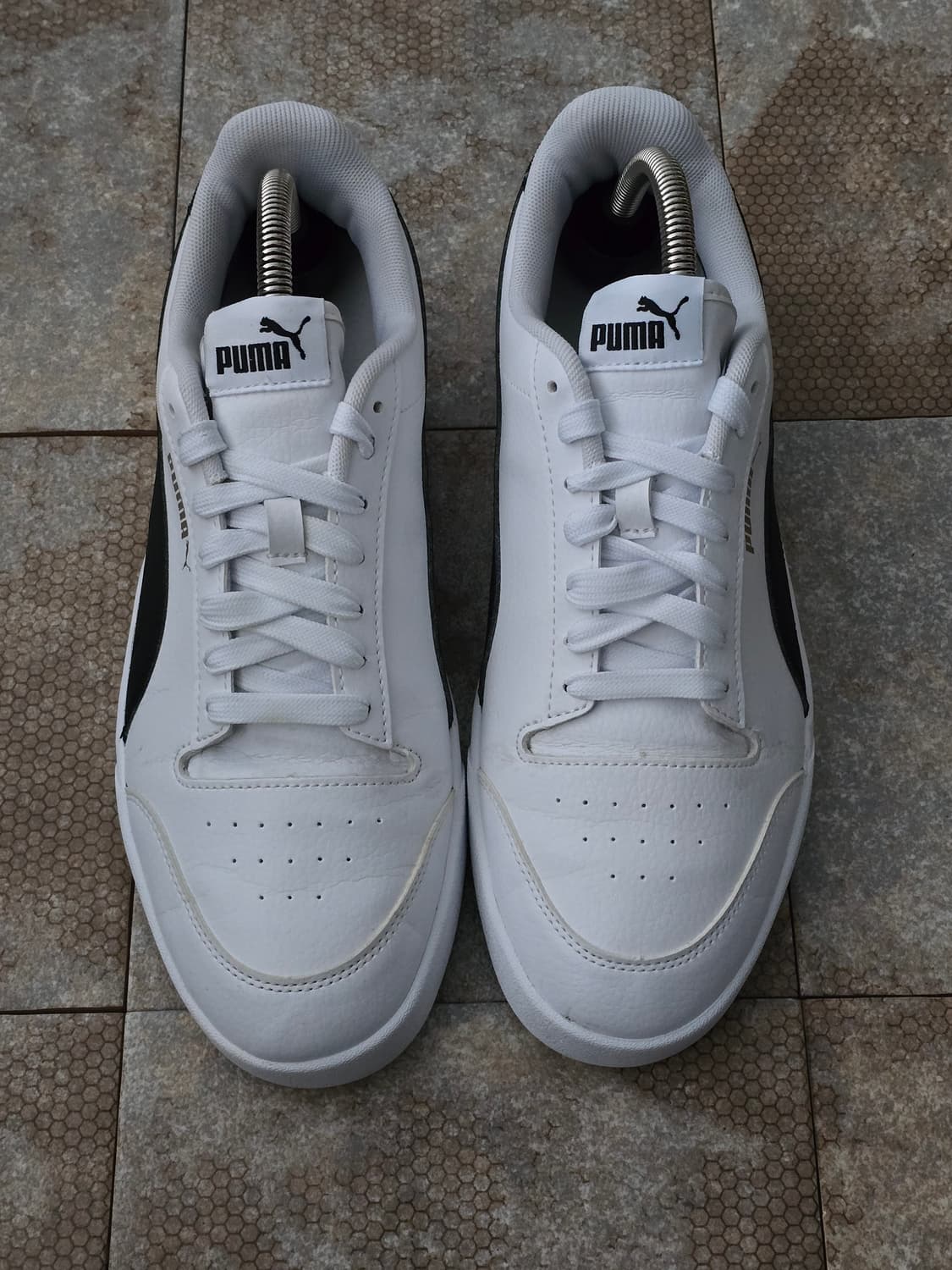 (280)푸마 셔틀 화이트 블랙 상품이미지2