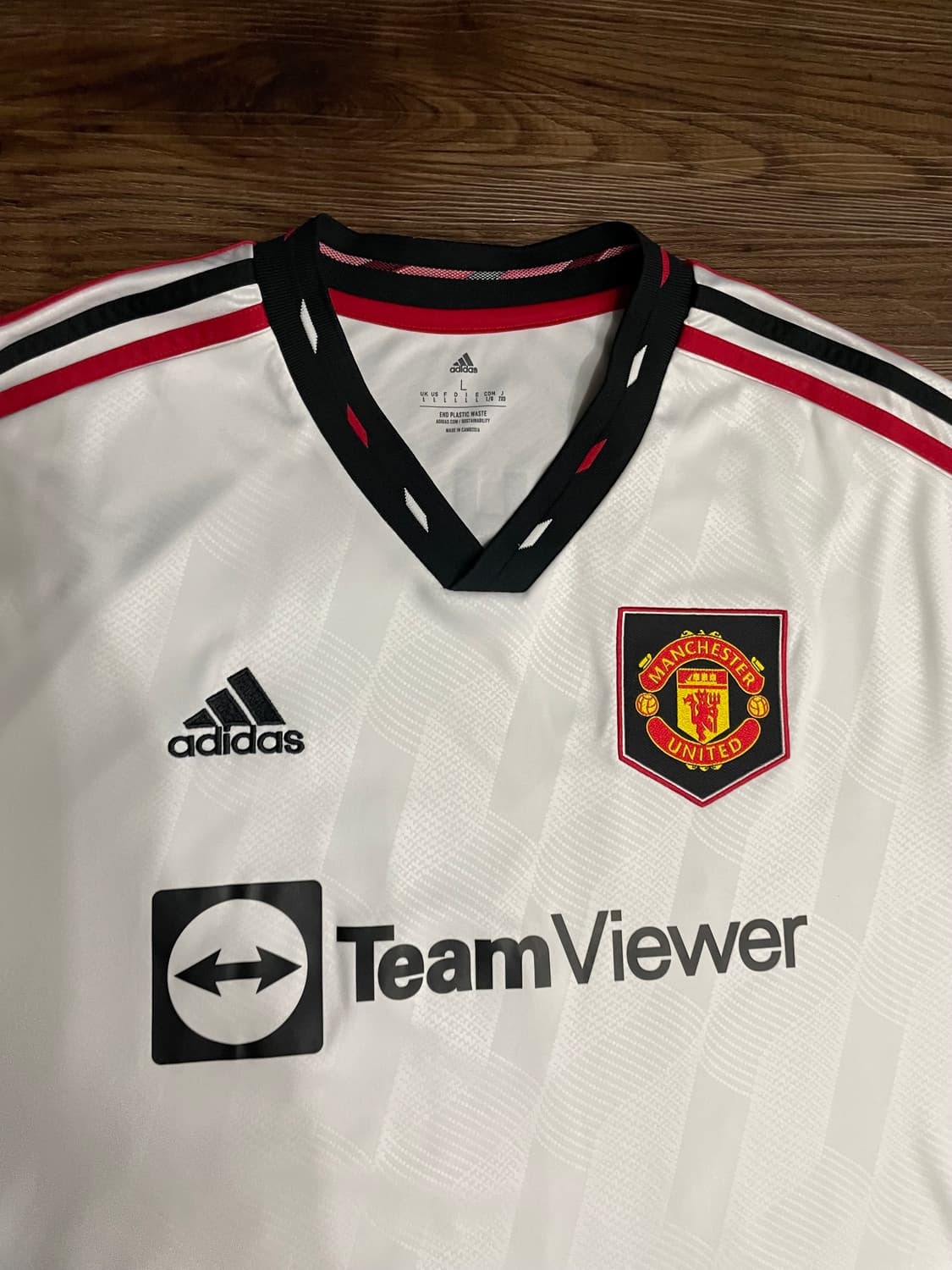 22-23 나이키 맨유 래시포드 어웨이 유니폼 화이트 상품이미지2