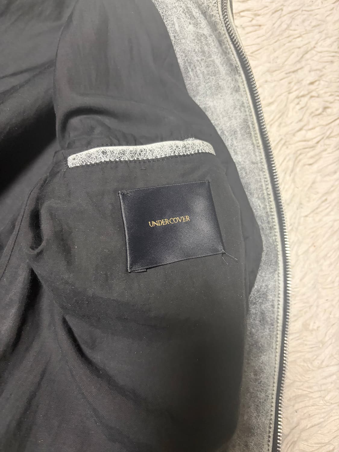 (4)언더커버 17aw 레더자켓 상품이미지6