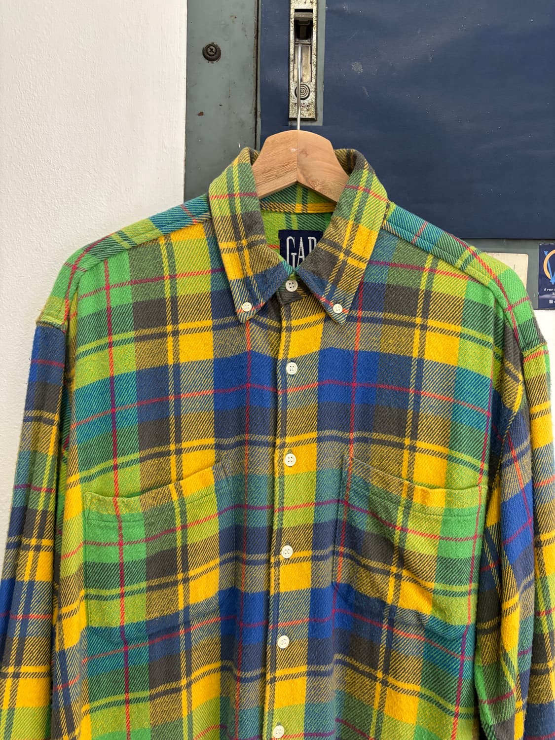 OLD GAP Flannel Shirt 상품이미지2