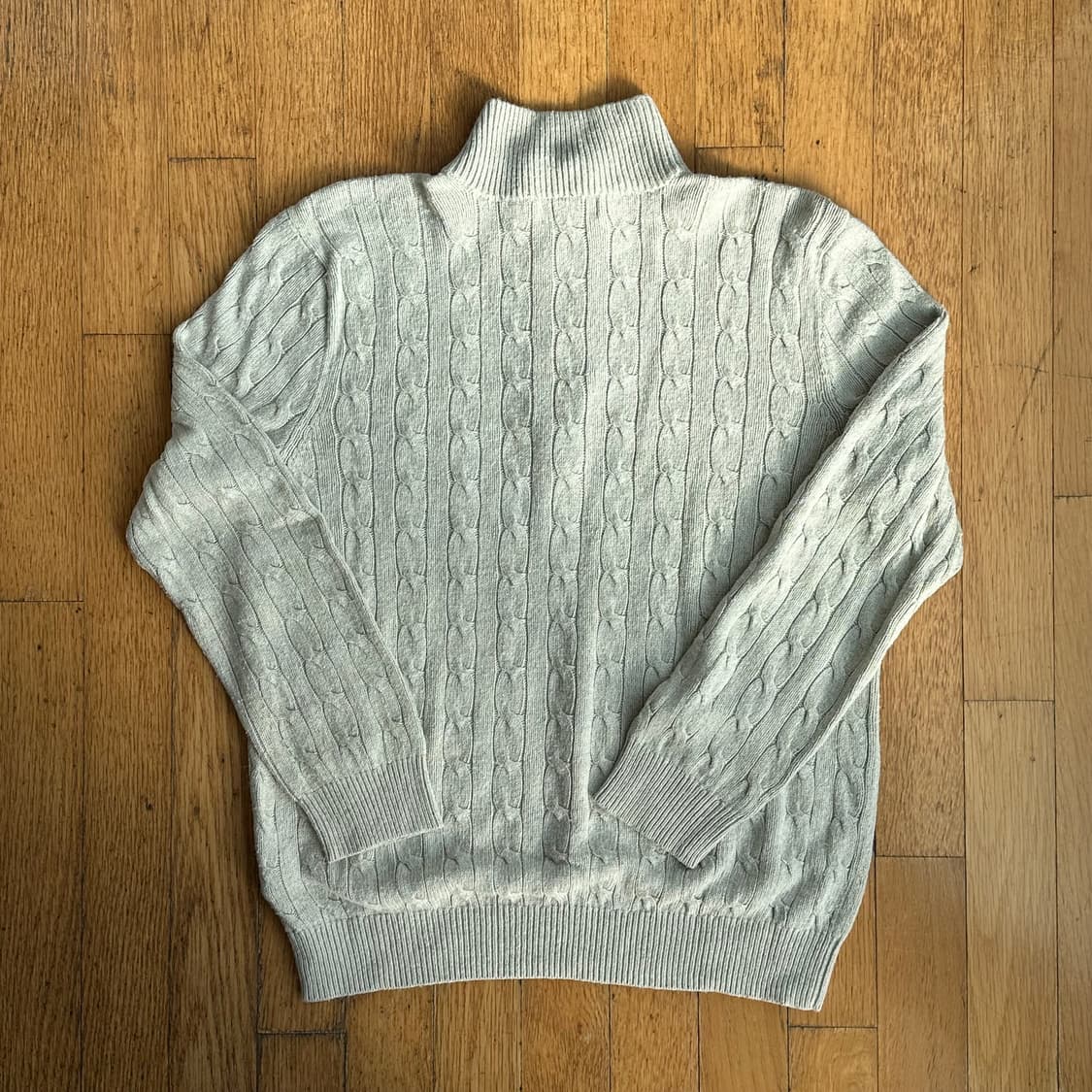 polo ralph lauren 하프집 케이블 니트 스웨터 상품이미지2