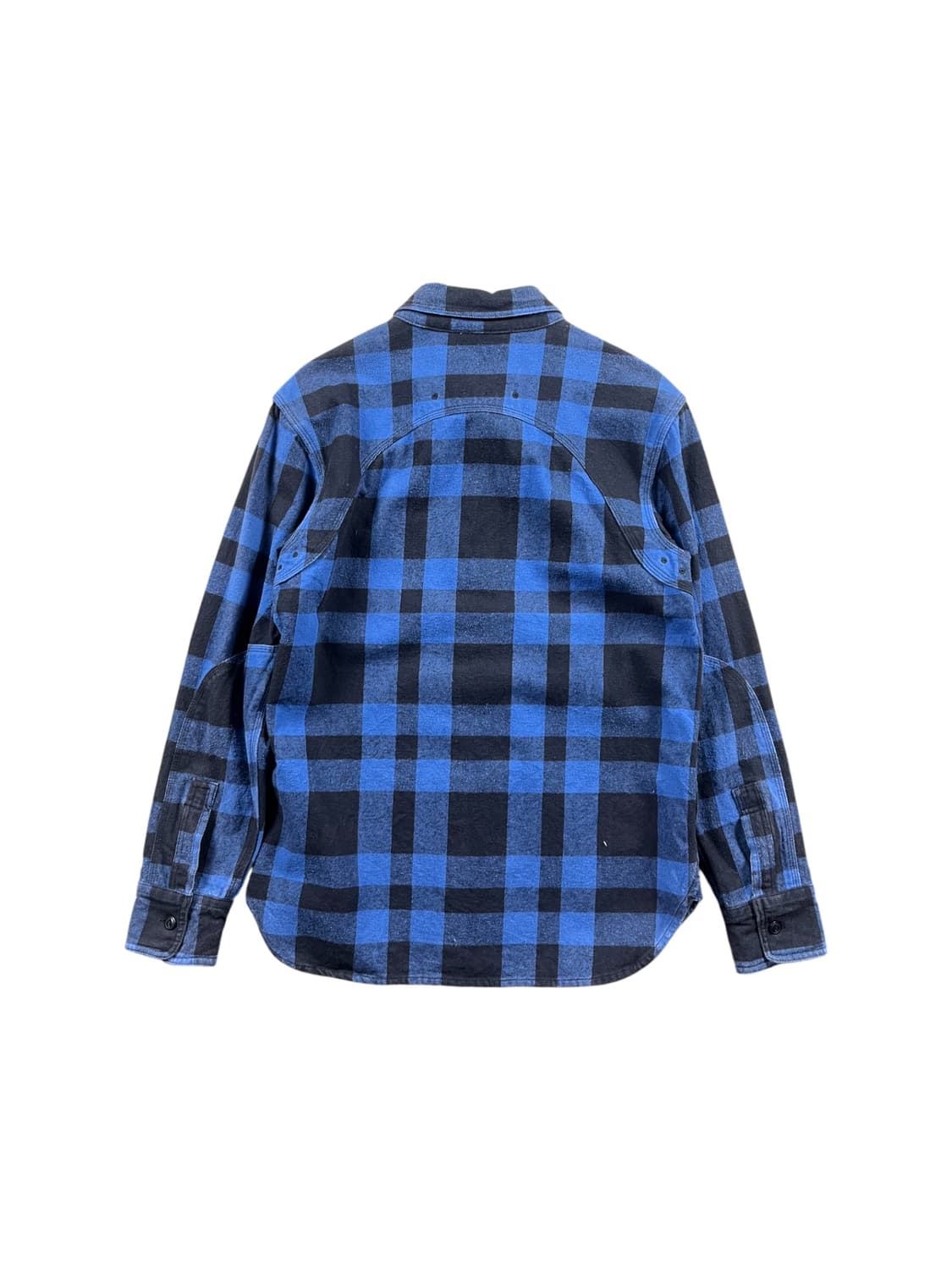 Vintage 블루 체크 셔츠  상품이미지3