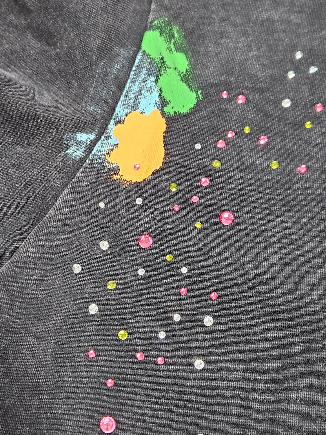 세인트 루이스 페인팅 큐빅 반팔 티셔츠 L사이즈 상품이미지4