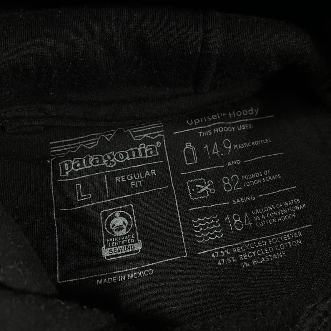 파타고니아 빅로고 후드티  상품이미지2
