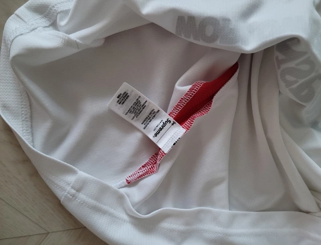 슈프림 후드 써커 져지 화이트 상품이미지5