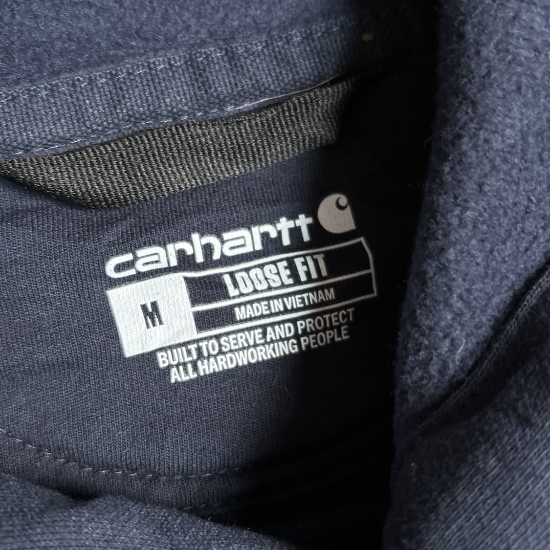 칼하트 네이비 후드티 상품이미지5